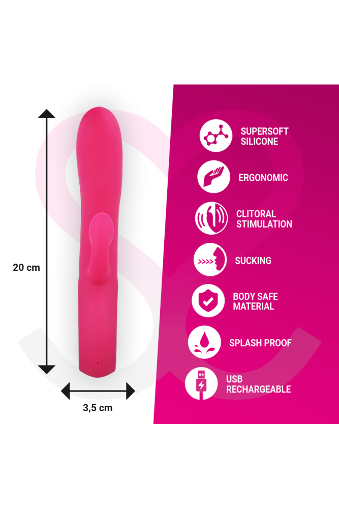 MORESSA - DUSTIN ASPIRAZIONE CLITORIDEA E VIBRAZIONE POTENTE SILICONE PREMIUM RICARICABILE