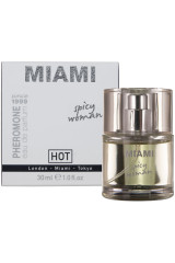 HOT - PROFUMO AI FEROMONI MIAMI SPICY WOMAN 30 ML