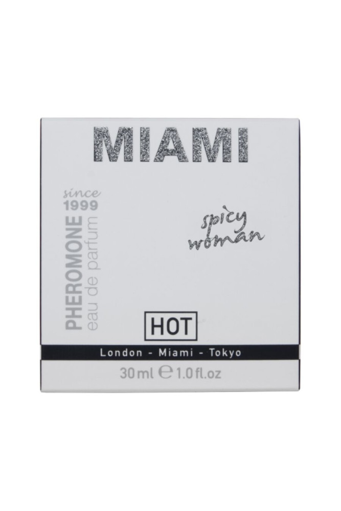 HOT - PROFUMO AI FEROMONI MIAMI SPICY WOMAN 30 ML