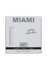 HOT - PROFUMO AI FEROMONI MIAMI SPICY WOMAN 30 ML