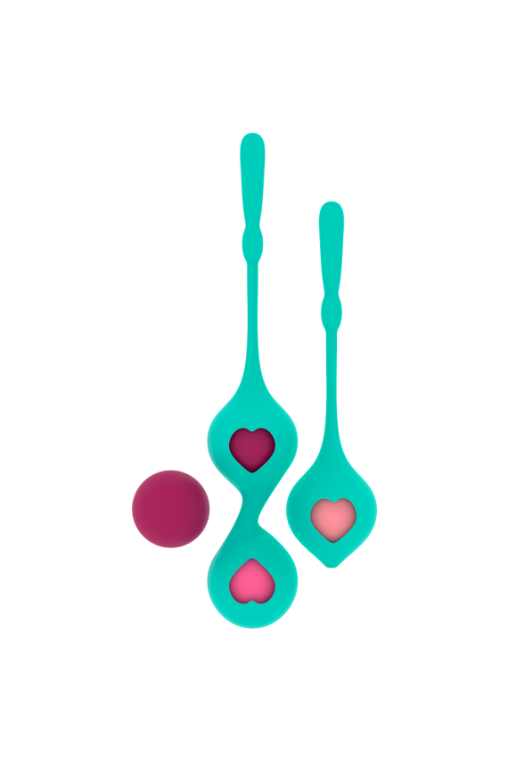 RITHUAL - SET I DI ALLENAMENTO PELVICO DEVA AQUA GREEN