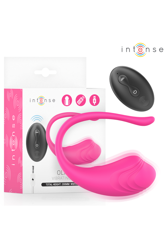 INTENSE - OLIVIA PINK UOVO VIBRANTE CON TELECOMANDO