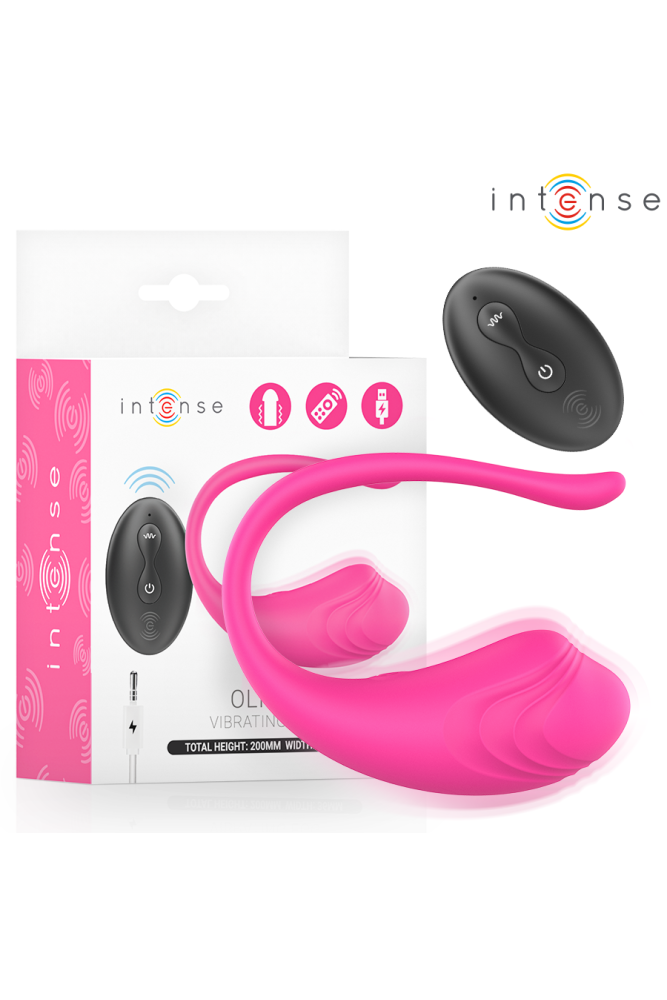 INTENSE - OLIVIA PINK UOVO VIBRANTE CON TELECOMANDO