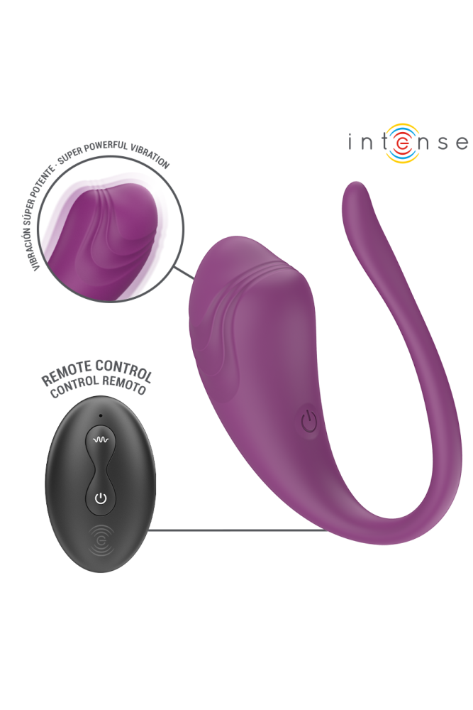 INTENSE - OLIVIA PURPLE UOVO VIBRANTE CON TELECOMANDO