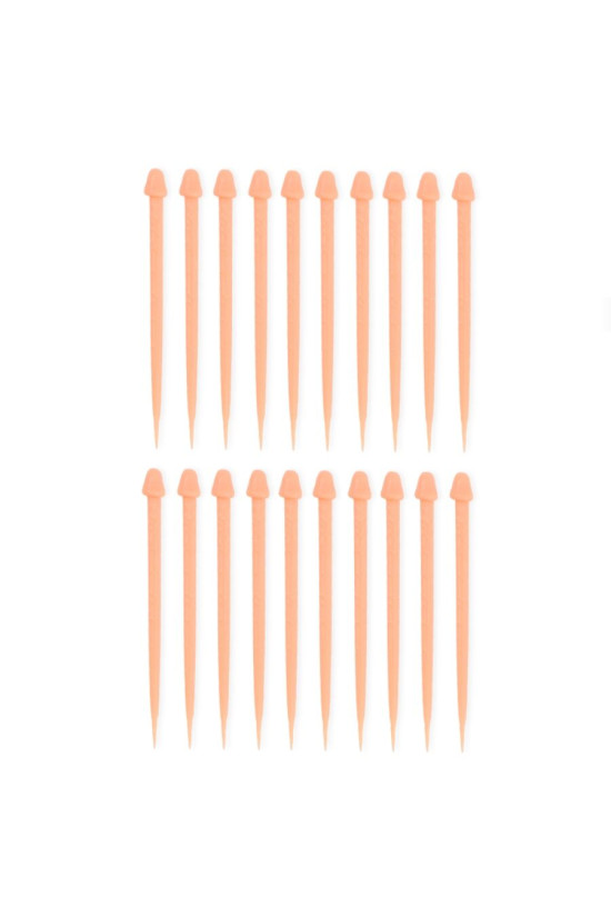 DIABLO PICANTE - BASTONCINI A FORMA DI PENE PER CARNE 20 UNITÀ