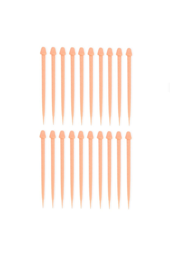 DIABLO PICANTE - BASTONCINI A FORMA DI PENE PER CARNE 20 UNITÀ