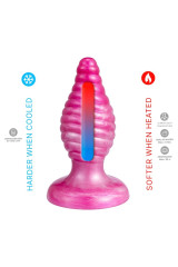 SILEXD - CHERRY ANAL PLUG FANTASY SILICONE LIQUIDO TERMOREATTIVO ROSA 9