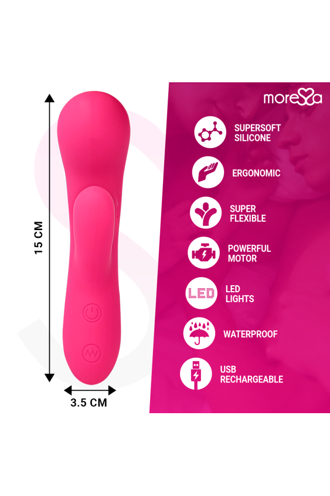 MORESSA - JERRY PREMIUM SILICONE RICARICABILE