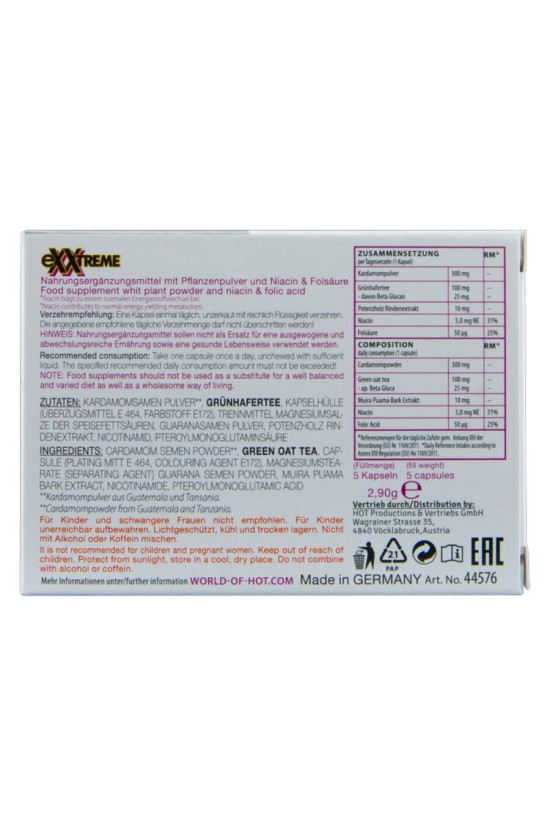 HOT - CAPSULE EXXTREME LIBIDO DONNA 5 UNITÀ