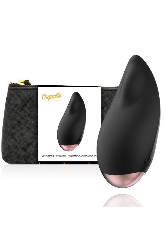 COQUETTE CHIC DESIRE - STIMOLATORE CLITORIALE NERO/ORO