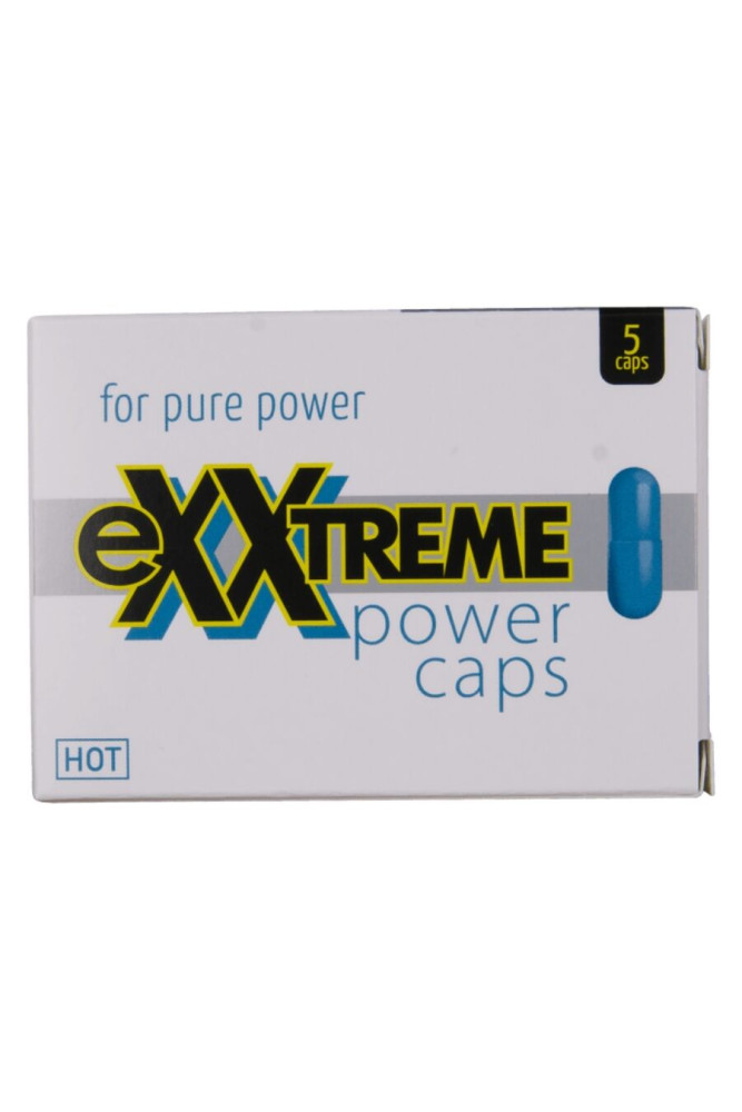 HOT - EXXTREME POWER CAPS UOMO 5 UNITÀ