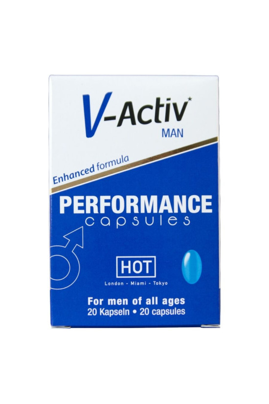 HOT - V-ACTIV CAPS UOMO 20 UNITÀ