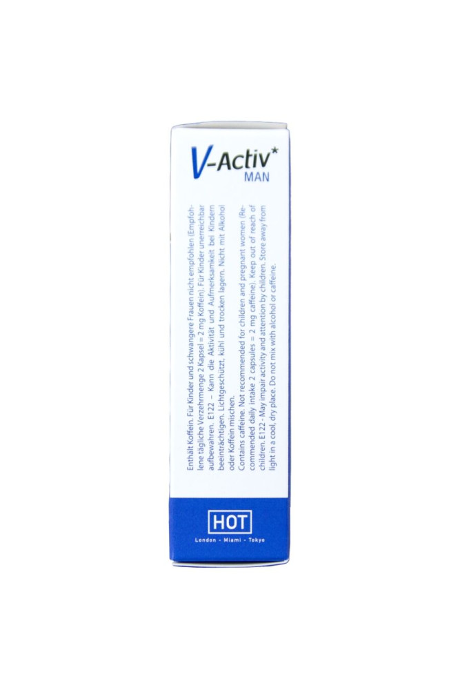 HOT - V-ACTIV CAPS UOMO 20 UNITÀ