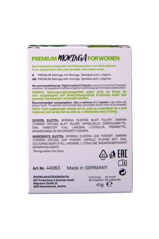 HOT - MORINGA DONNE CAPPELLINI DONNA 60 UNITÀ