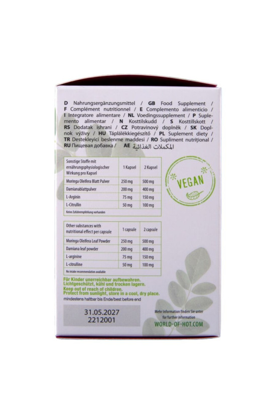 HOT - MORINGA DONNE CAPPELLINI DONNA 60 UNITÀ