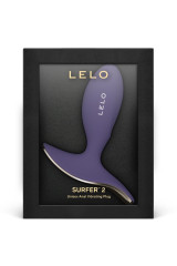 LELO - SURFER 2 UNISEX ANAL VIBRATING PLUG CYBER PURPLE