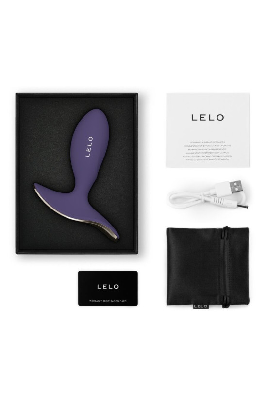 LELO - SURFER 2 UNISEX ANAL VIBRATING PLUG CYBER PURPLE