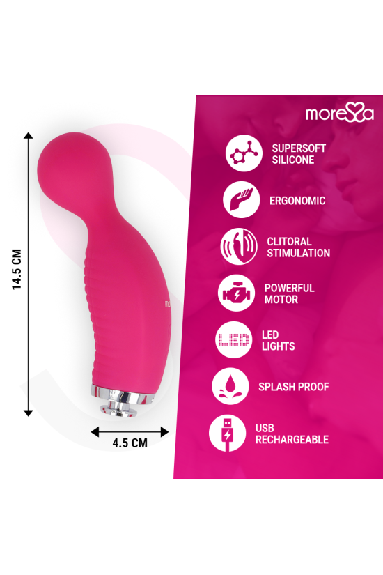 MORESSA - KIRK DUO ASPIRAZIONE + MASSAGGIATORE MULTI-PERFORMANCE IN SILICONE PREMIUM RICARICABILE