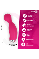 MORESSA - KIRK DUO ASPIRAZIONE + MASSAGGIATORE MULTI-PERFORMANCE IN SILICONE PREMIUM RICARICABILE