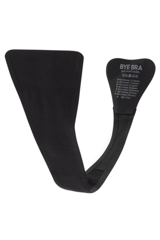 BYE-BRA - TANGA ADHESIVO NEGRO TALLA ÚNICA