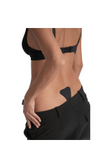 BYE-BRA - TANGA ADHESIVO NEGRO TALLA ÚNICA