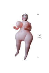 HIDDEN DESIRE - HEAVY HEATHER BAMBOLA GONFIABILE 145 CM