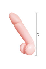 HIDDEN DESIRE - PENE GIGANTE GONFIABILE WILLY 145 CM