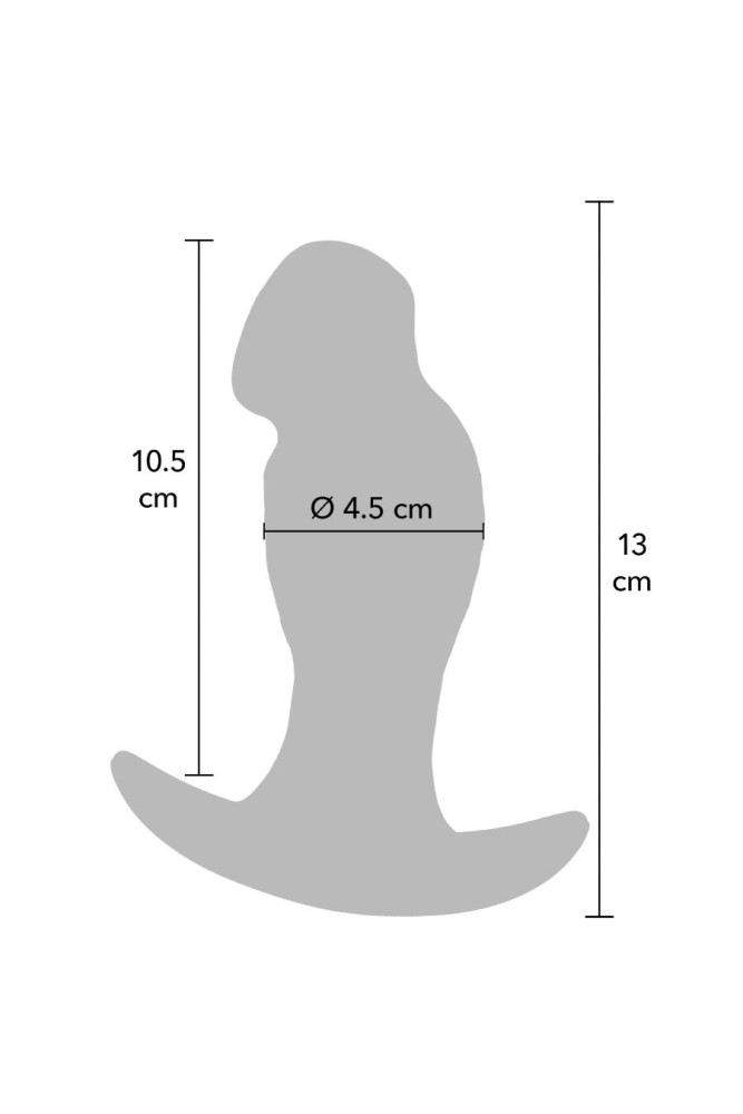 HIDDEN DESIRE - INFERNO REALISTICO DILATATORE ANALE 13 CM