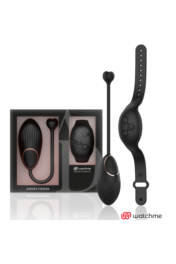 ANNE'S DESIRE - EGG TECNOLOGIA DI CONTROLLO REMOTO WATCHME NERO