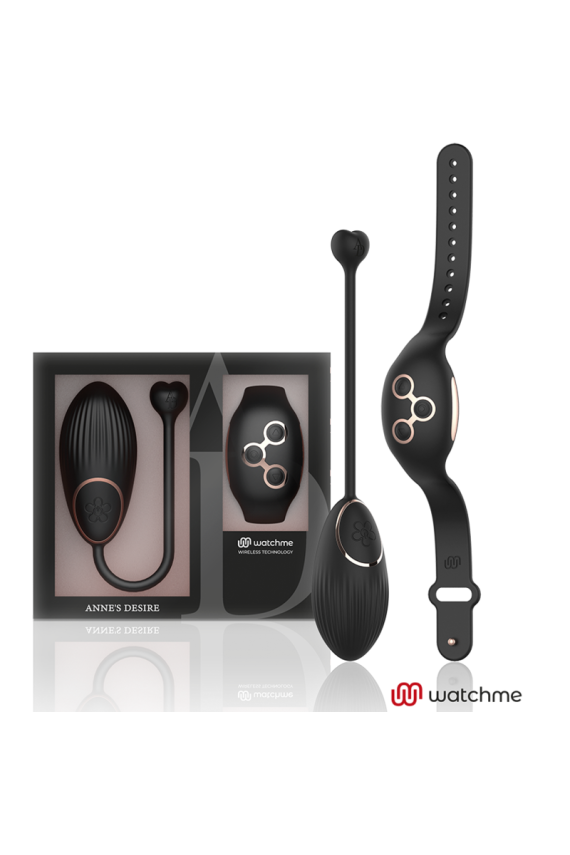 ANNE'S DESIRE - EGG TECNOLOGIA DI CONTROLLO REMOTO WATCHME NERO/ORO