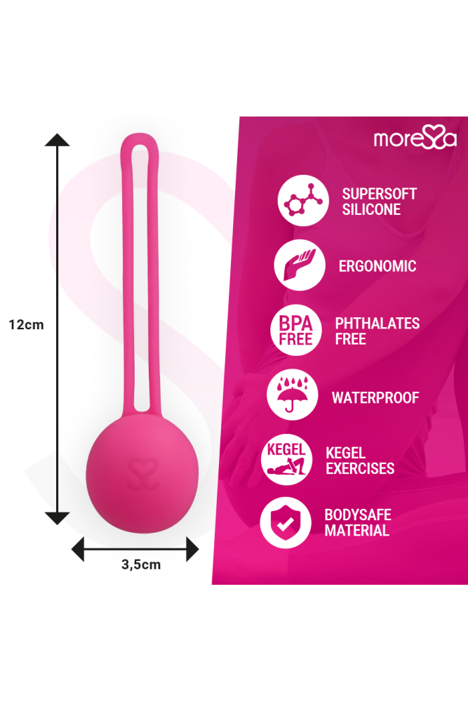 MORESSA - OSIAN ONE PREMIUM SILICONE ROSA