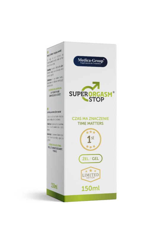MEDICA GROUP - SUPER ORGASM STOP GEL INTIMO UOMO 150 ML