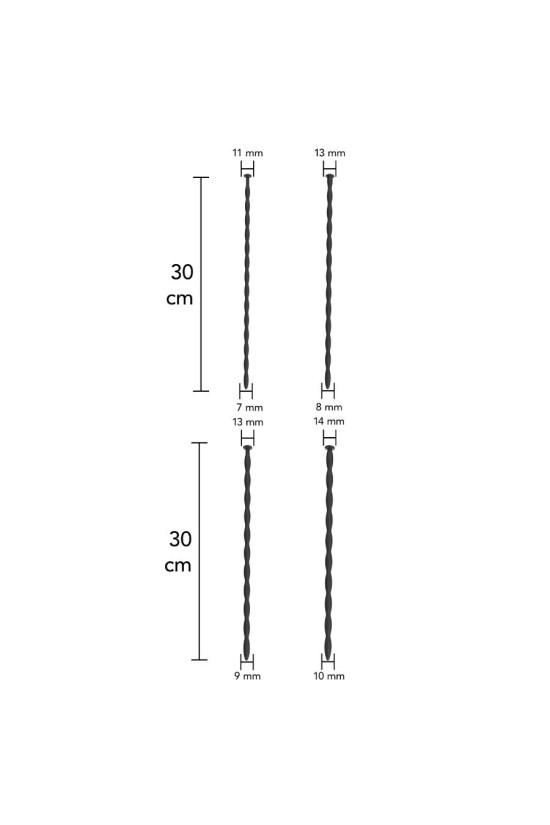 HIDDEN DESIRE - EXTREME ADVANCED SET DI DILATATORI URETRALI 4 UNITÀ