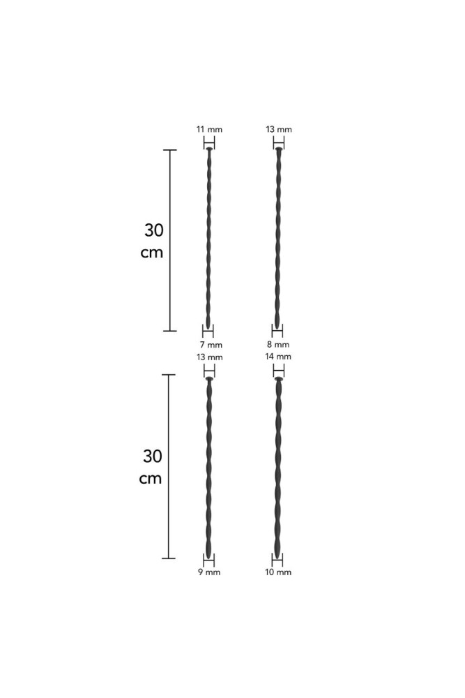 HIDDEN DESIRE - EXTREME ADVANCED SET DI DILATATORI URETRALI 4 UNITÀ