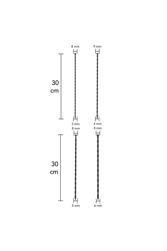 HIDDEN DESIRE - EXTREME STARTER SET DI DILATATORI URETRALI 4 UNITÀ