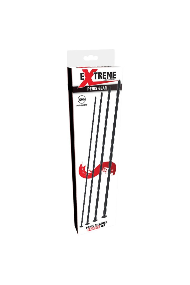 HIDDEN DESIRE - EXTREME STARTER SET DI DILATATORI URETRALI 4 UNITÀ