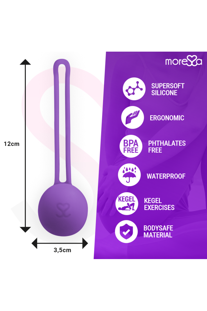 MORESSA - OSIAN ONE PREMIUM SILICONE LILLA
