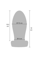 HIDDEN DESIRE - EXTREME HEAVY STRETCHER PLUG ANALE XL