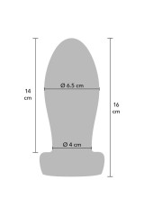 HIDDEN DESIRE - EXTREME HEAVY ANAL STRETCHER PLUG ANALE L