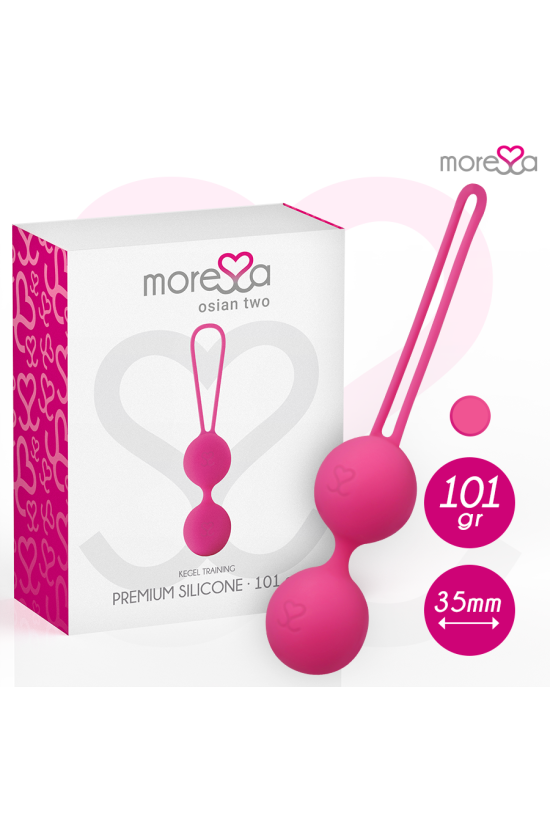 MORESSA - OSIAN DUE SILICONE PREMIUM ROSA