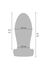 HIDDEN DESIRE - EXTREME HEAVY ANAL STRETCHER PLUG ANALE M