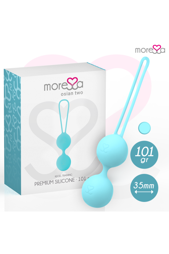 MORESSA - OSIAN DUE SILICONE PREMIUM TURCHESE