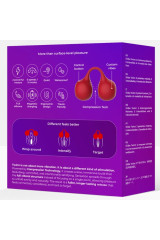 SNAIL VIBE - TWINN VIBRATORE A DITA CHERRY