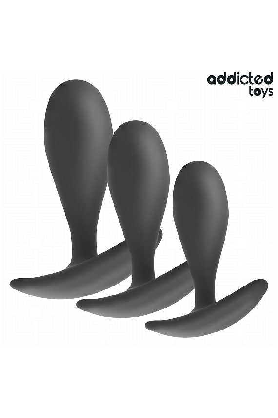 ADDICTED TOYS - SET DI 3 TAPPI ANALI MODELLO 2