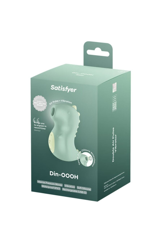 SATISFYER - DIN-OOOH VIBRADOR & ESTIMULADOR AIR PULSE