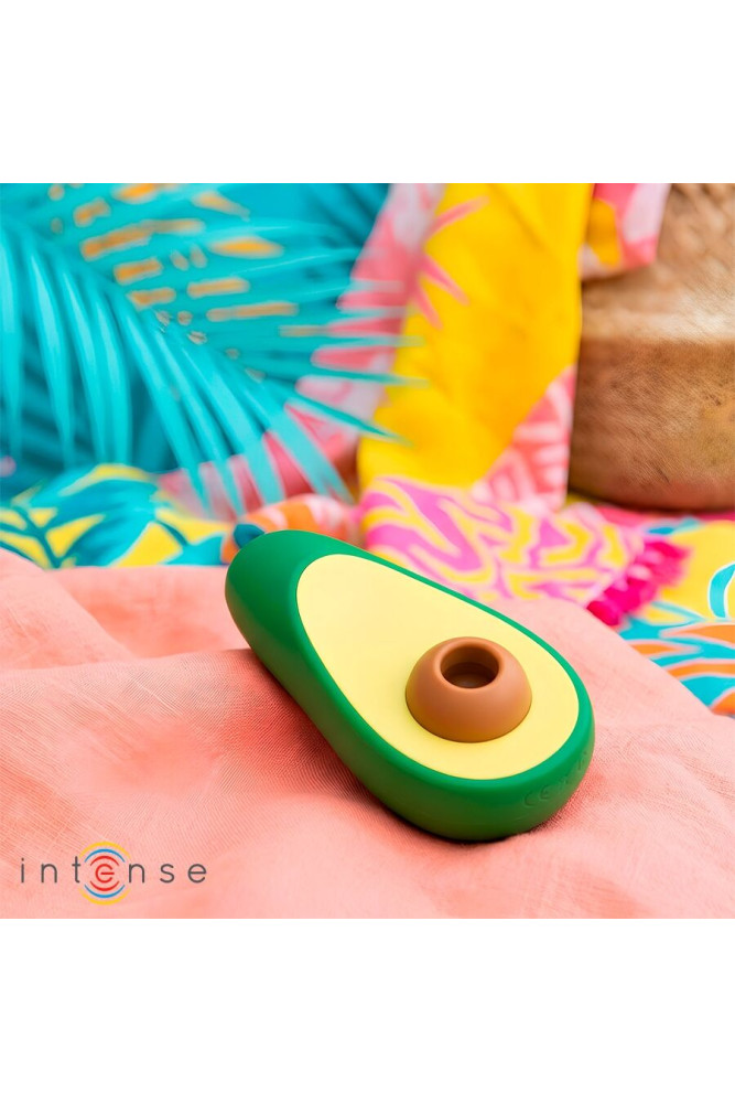 INTENSE - WAKI STIMOLATORE CLITORIDEO AD ASPIRAZIONE AVOCADO