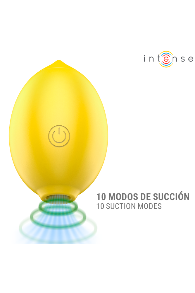 INTENSE - MONI STIMOLATORE CLITORIDE A SUZIONE LEMON