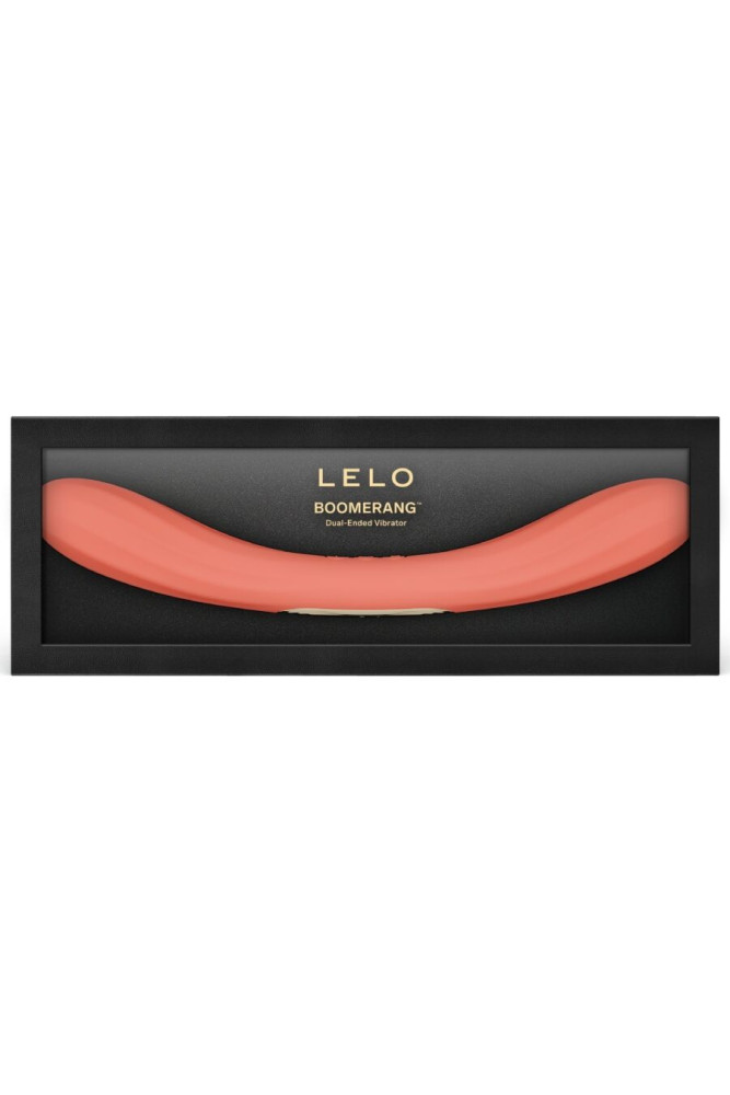 LELO - BOOMERANG VIBRATORE A DOPPIA ESTREMITÀ ROSSO CORALLO