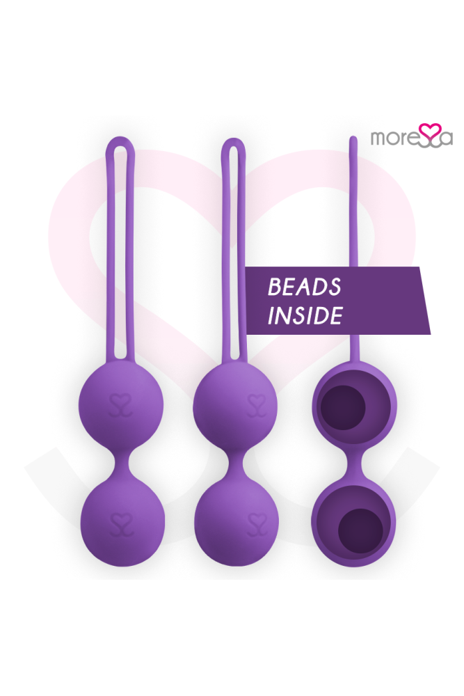 MORESSA - OSIAN DUE SILICONE PREMIUM LILLA