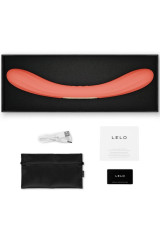 LELO - BOOMERANG VIBRATORE A DOPPIA ESTREMITÀ ROSSO CORALLO